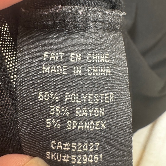 Digital Clothing Turtleneck Sweater Womens Size Medium Black Lightweight - Picture 4 of 8